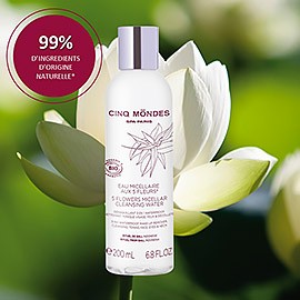 EAU MICELLAIRE AUX 5 FLEURS® Cinq Mondes