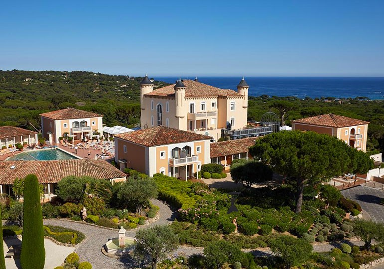 CHÂTEAU DE LA MESSARDIERE À SAINT TROPEZ