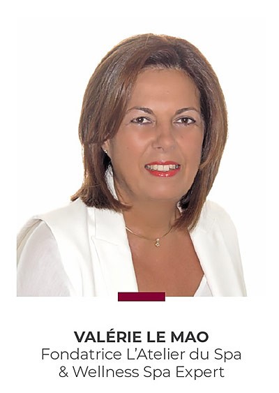 Valérie Le Mao, fondatrice de L’Atelier du Spa et Wellness Spa expert