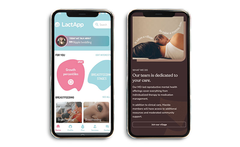 Mavida Health est une application permettant aux jeunes maman de se connecter avec son « village Mavida », à savoir tout un écosystème de soutien et d’accompagnement pour la santé mentale.