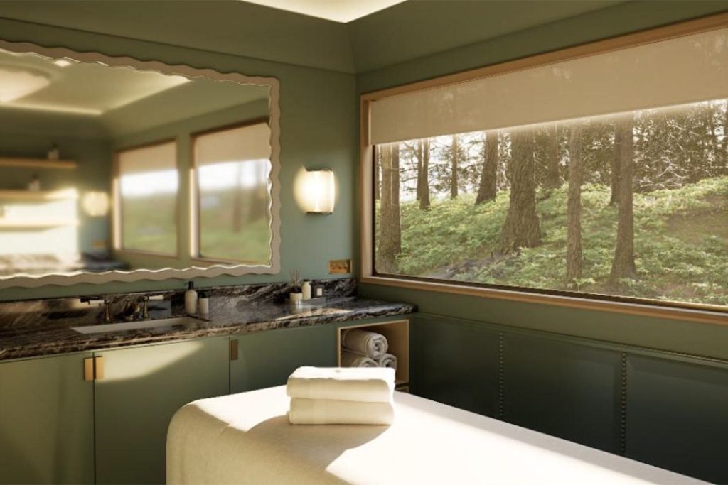 Le Britannic Explorer, A Belmond Train, Royaume-Uni dévoile le tout premier spa sur rails